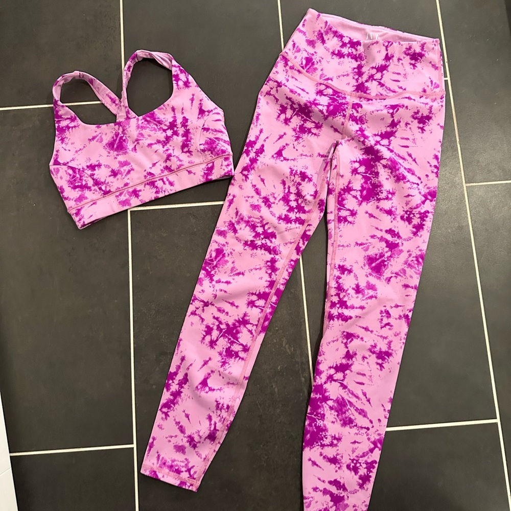 IVL leggings and sports bra. Size 4 top and bottom